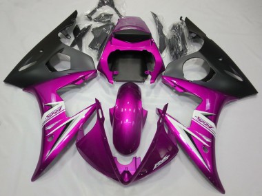2003-2005 Gloss Pink & White Yamaha R6 Fairings for Sale