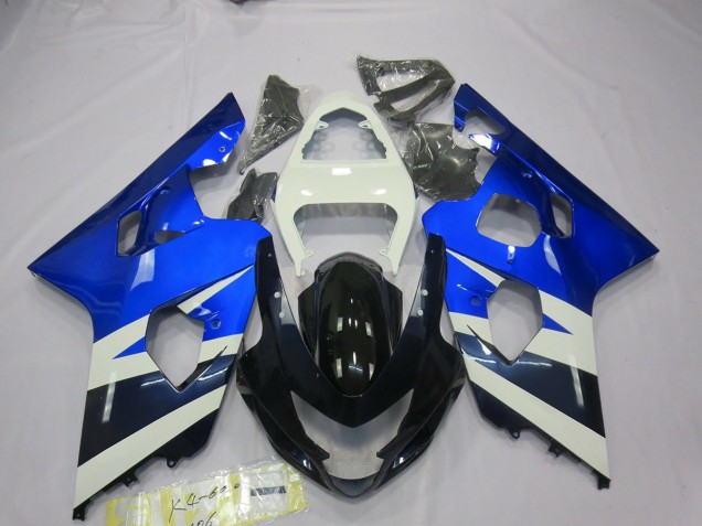 2004-2005 Blue White GSXR Suzuki GSXR 600-750 Fairings for Sale 2004-2005 Blue White GSXR Suzuki GSXR 600-750 Fairings for Sale