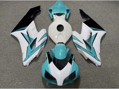 2004-2005 Cyan White and Black Gloss Honda CBR1000RR Fairings for Sale