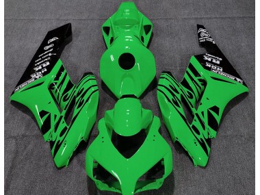 2004-2005 Gloss Green Flame Honda CBR1000RR Fairings for Sale