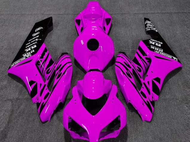 2004-2005 Gloss Pink Flame Honda CBR1000RR Fairings for Sale 2004-2005 Gloss Pink Flame Honda CBR1000RR Fairings for Sale