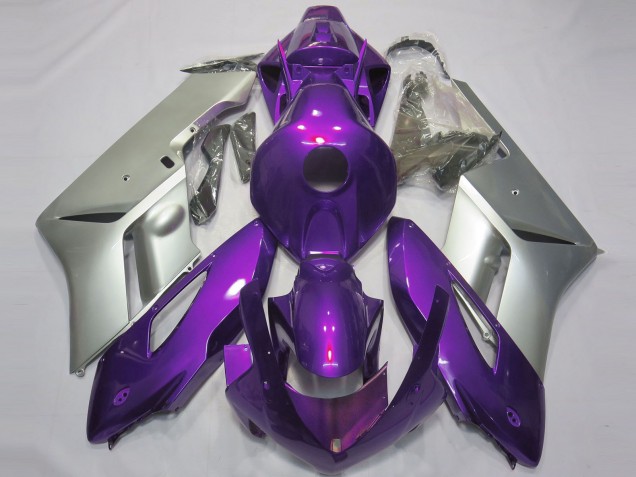 2004-2005 Gloss Purple and Silver Honda CBR1000RR Fairings for Sale 2004-2005 Gloss Purple and Silver Honda CBR1000RR Fairings for Sale