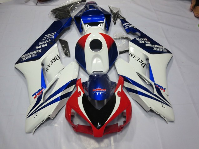 2004-2005 HRC Red and White Honda CBR1000RR Fairings for Sale 2004-2005 HRC Red and White Honda CBR1000RR Fairings for Sale