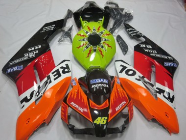 2004-2005 Lime Rossi Repsol Honda CBR1000RR Fairings for Sale