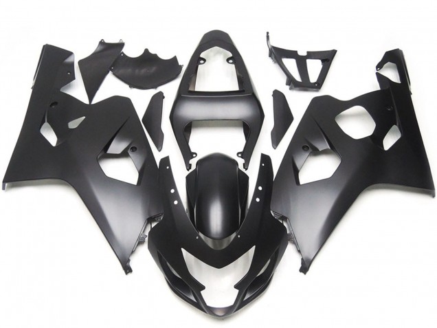 2004-2005 Matte Black Style Suzuki GSXR 600-750 Fairings for Sale 2004-2005 Matte Black Style Suzuki GSXR 600-750 Fairings for Sale