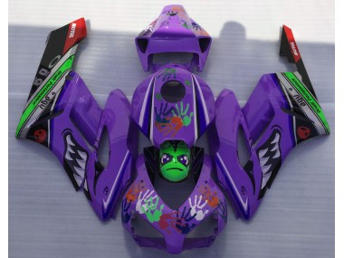 2004-2005 Purple Shark Honda CBR1000RR Fairings for Sale