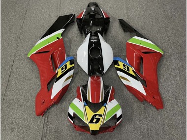 2004-2005 Red 6 Honda CBR1000RR Fairings for Sale