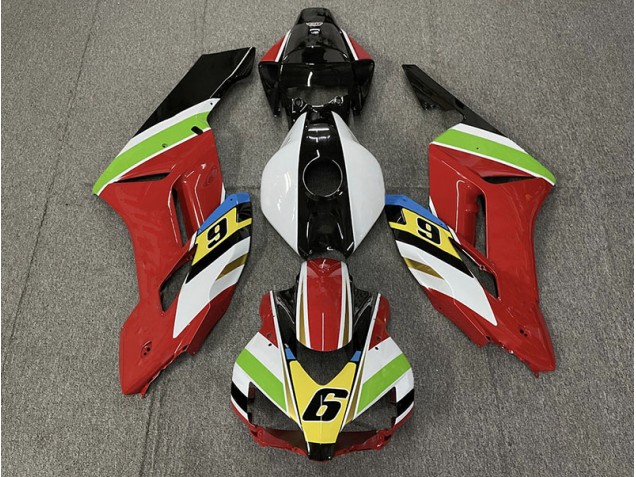 2004-2005 Red 6 Honda CBR1000RR Fairings for Sale 2004-2005 Red 6 Honda CBR1000RR Fairings for Sale