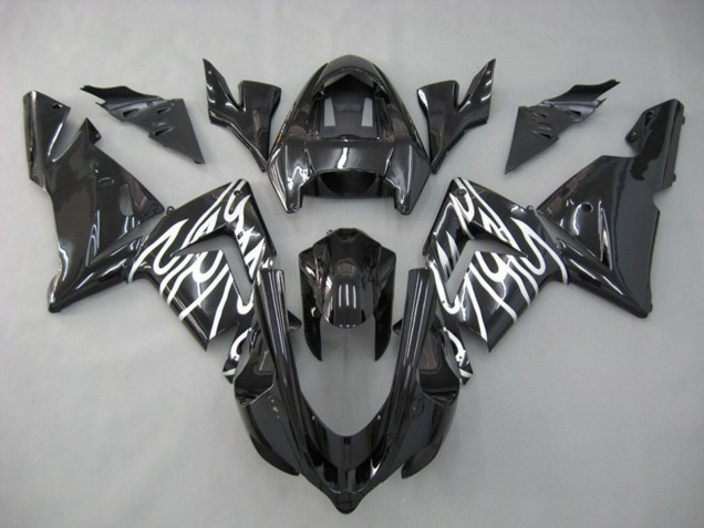 2004-2005 White Flame Kawasaki ZX10R Fairings for Sale 2004-2005 White Flame Kawasaki ZX10R Fairings for Sale
