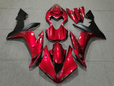2004-2006 Candy Red & Black Yamaha R1 Fairings for Sale