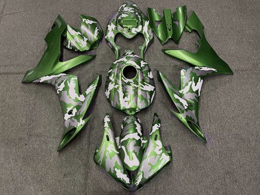 2004-2006 Dark Green Camo Yamaha R1 Fairings for Sale