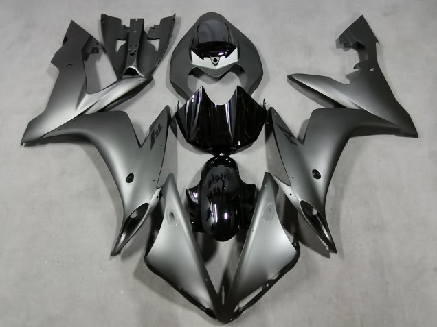 2004-2006 Matte Grey & Gloss Black Yamaha R1 Fairings for Sale 2004-2006 Matte Grey & Gloss Black Yamaha R1 Fairings for Sale