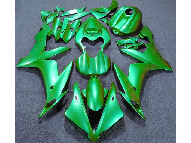 2004-2006 Solid Green Yamaha R1 Fairings for Sale 2004-2006 Solid Green Yamaha R1 Fairings for Sale