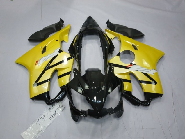 2004-2007 Pearl Yellow Gloss Black Honda CBR600 F4i Fairings for Sale 2004-2007 Pearl Yellow Gloss Black Honda CBR600 F4i Fairings for Sale