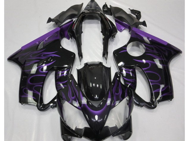 2004-2007 Purple Flame Honda CBR600 F4i Fairings for Sale 2004-2007 Purple Flame Honda CBR600 F4i Fairings for Sale