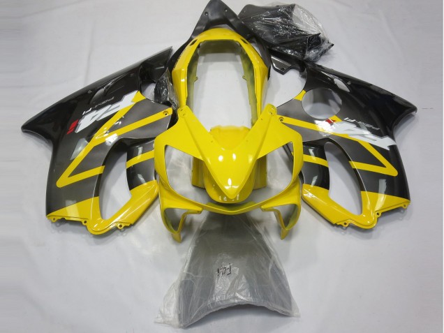 2004-2007 Yellow and Silver Honda CBR600 F4i Fairings for Sale 2004-2007 Yellow and Silver Honda CBR600 F4i Fairings for Sale