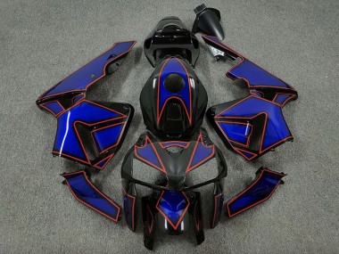 2005-2006 Blue and Red Turtle Honda CBR600RR Fairings for Sale