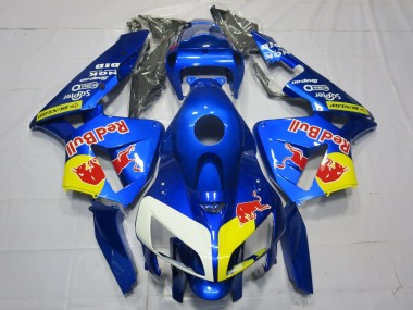 2005-2006 Blue RedBull Style Honda CBR600RR Fairings for Sale