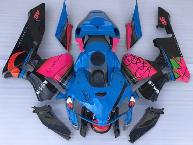 2005-2006 Blue Shark & Pink Honda CBR600RR Fairings for Sale