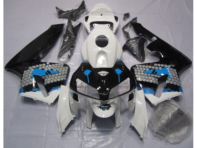 2005-2006 Blue Splatter Honda CBR600RR Fairings for Sale 2005-2006 Blue Splatter Honda CBR600RR Fairings for Sale