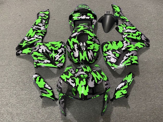 2005-2006 Camo & GREEN Honda CBR600RR Fairings for Sale 2005-2006 Camo & GREEN Honda CBR600RR Fairings for Sale