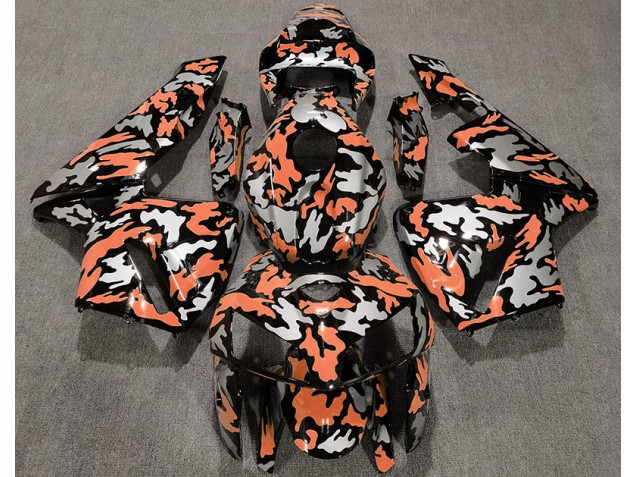 2005-2006 Camo & LIGHT ORANGE Honda CBR600RR Fairings for Sale 2005-2006 Camo & LIGHT ORANGE Honda CBR600RR Fairings for Sale
