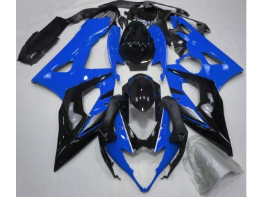 2005-2006 Gloss Blue and Black Suzuki GSXR 1000 Fairings for Sale