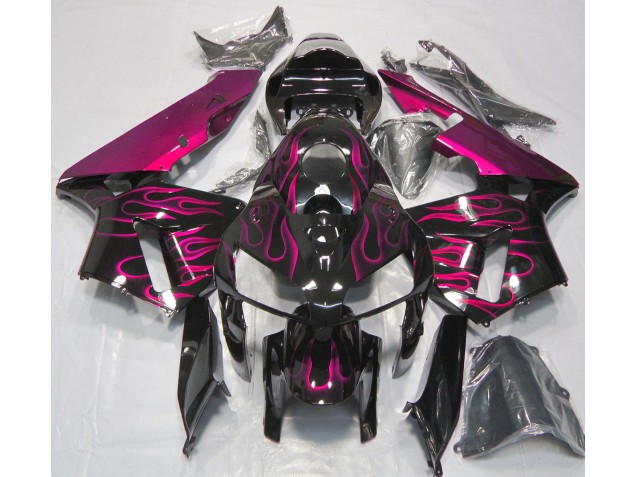 2005-2006 Gloss Pink Flame Honda CBR600RR Fairings for Sale 2005-2006 Gloss Pink Flame Honda CBR600RR Fairings for Sale