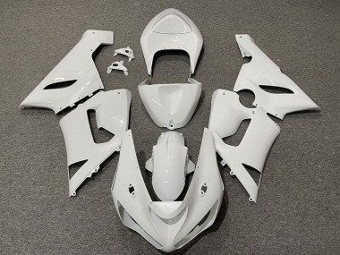 2005-2006 Gloss White Kawasaki ZX6R Fairings for Sale