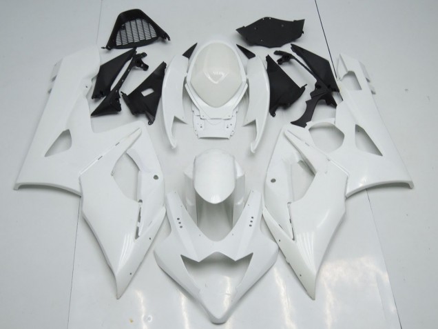2005-2006 Gloss White Suzuki GSXR 1000 Fairings for Sale 2005-2006 Gloss White Suzuki GSXR 1000 Fairings for Sale