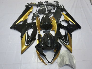 2005-2006 Gold and Black Suzuki GSXR 1000 Fairings for Sale