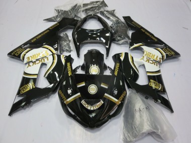 2005-2006 Gold LS Kawasaki ZX6R Fairings for Sale