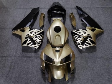 2005-2006 Golden Black Honda CBR600RR Fairings for Sale