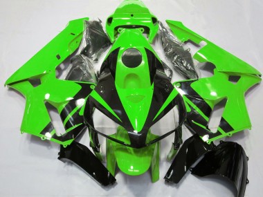 2005-2006 Green & Gloss Black Design Honda CBR600RR Fairings for Sale