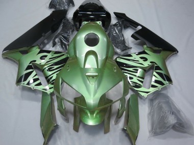 2005-2006 Light Green Flame Honda CBR600RR Fairings for Sale
