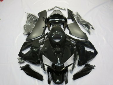 2005-2006 Matte and Gloss Black Honda CBR600RR Fairings for Sale