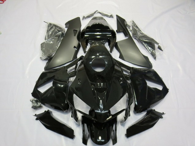 2005-2006 Matte and Gloss Black Honda CBR600RR Fairings for Sale 2005-2006 Matte and Gloss Black Honda CBR600RR Fairings for Sale