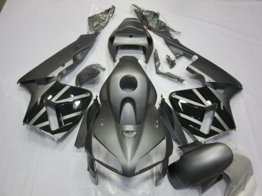 2005-2006 Matte Grey & Black Honda CBR600RR Fairings for Sale