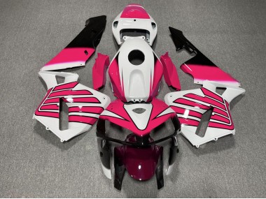2005-2006 Pink and White Wings Honda CBR600RR Fairings for Sale