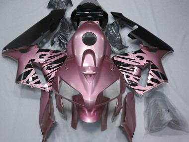 2005-2006 Rose Pink Flame Honda CBR600RR Fairings for Sale
