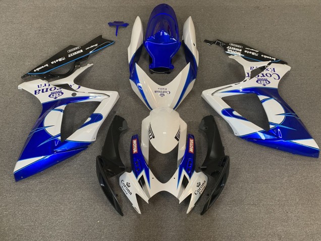 2006-2007 Blue Corona Suzuki GSXR 600-750 Fairings for Sale 2006-2007 Blue Corona Suzuki GSXR 600-750 Fairings for Sale