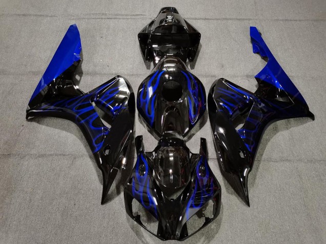 2006-2007 Blue Flame Honda CBR1000RR Fairings for Sale 2006-2007 Blue Flame Honda CBR1000RR Fairings for Sale