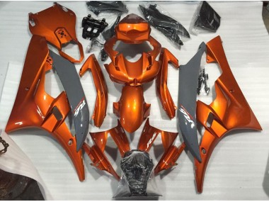 2006-2007 Burnt Orange and Nardo Yamaha R6 Fairings for Sale