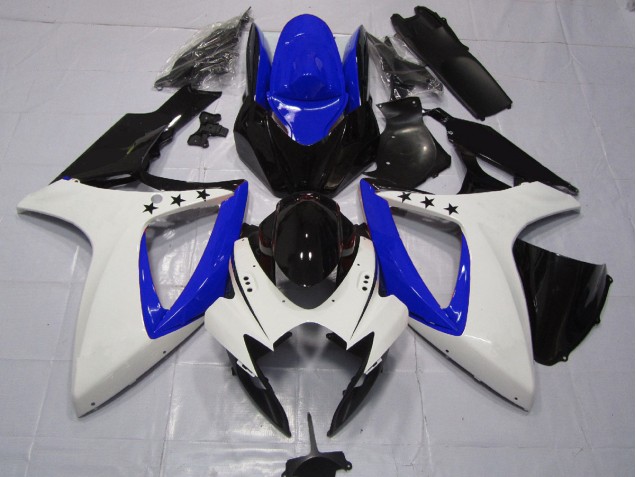 2006-2007 Dark Blue Star Suzuki GSXR 600-750 Fairings for Sale 2006-2007 Dark Blue Star Suzuki GSXR 600-750 Fairings for Sale