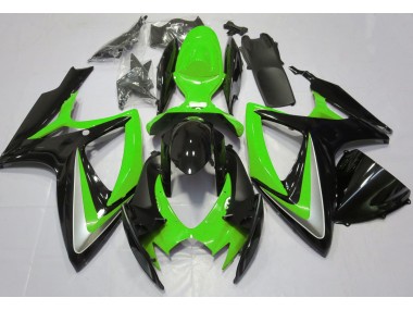 2006-2007 Gloss Green Debadged Suzuki GSXR 600-750 Fairings for Sale