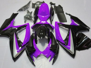 2006-2007 Gloss Purple Debadged Suzuki GSXR 600-750 Fairings for Sale