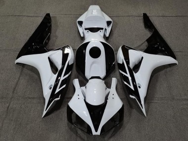 2006-2007 Gloss White and Black Honda CBR1000RR Fairings for Sale