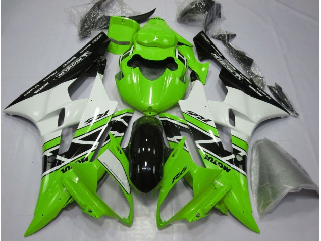 2006-2007 Green OEM Style Yamaha R6 Fairings for Sale 2006-2007 Green OEM Style Yamaha R6 Fairings for Sale