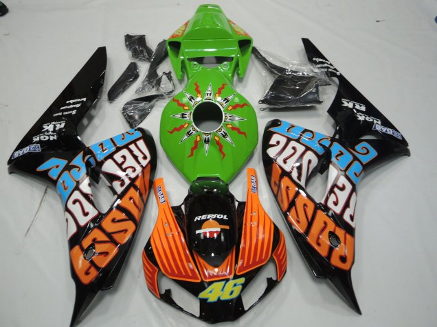 2006-2007 Green Rossi Honda CBR1000RR Fairings for Sale 2006-2007 Green Rossi Honda CBR1000RR Fairings for Sale