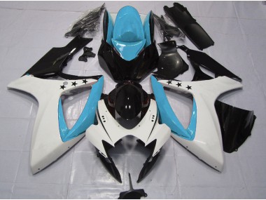 2006-2007 Light Blue Star Suzuki GSXR 600-750 Fairings for Sale